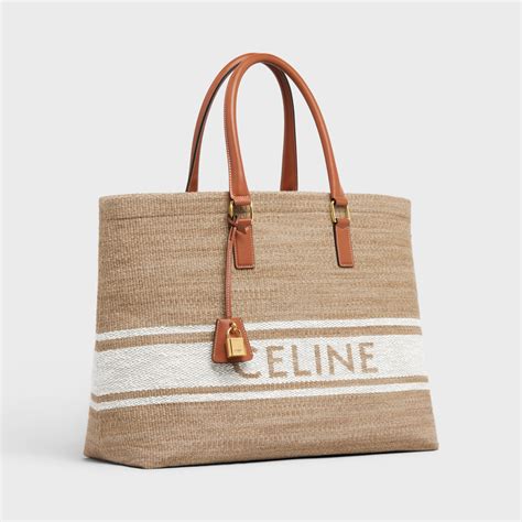 Borse Celine in Paglia Beige 